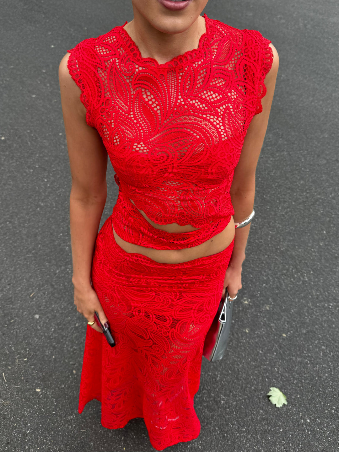 Van Elsen | Scarlet Lace Set