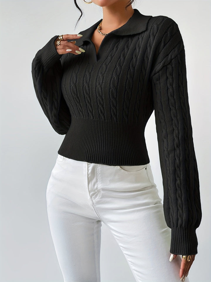 Van Elsen | Elira Knit Polo Top