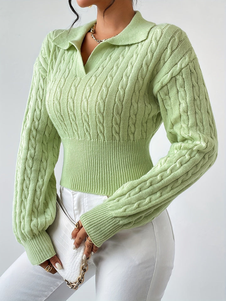 Van Elsen | Elira Knit Polo Top