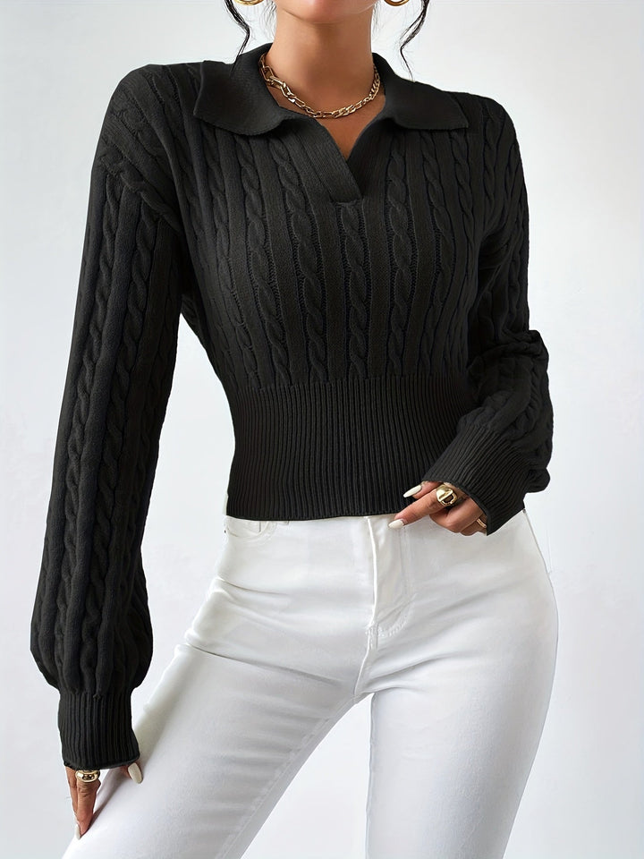 Van Elsen | Elira Knit Polo Top