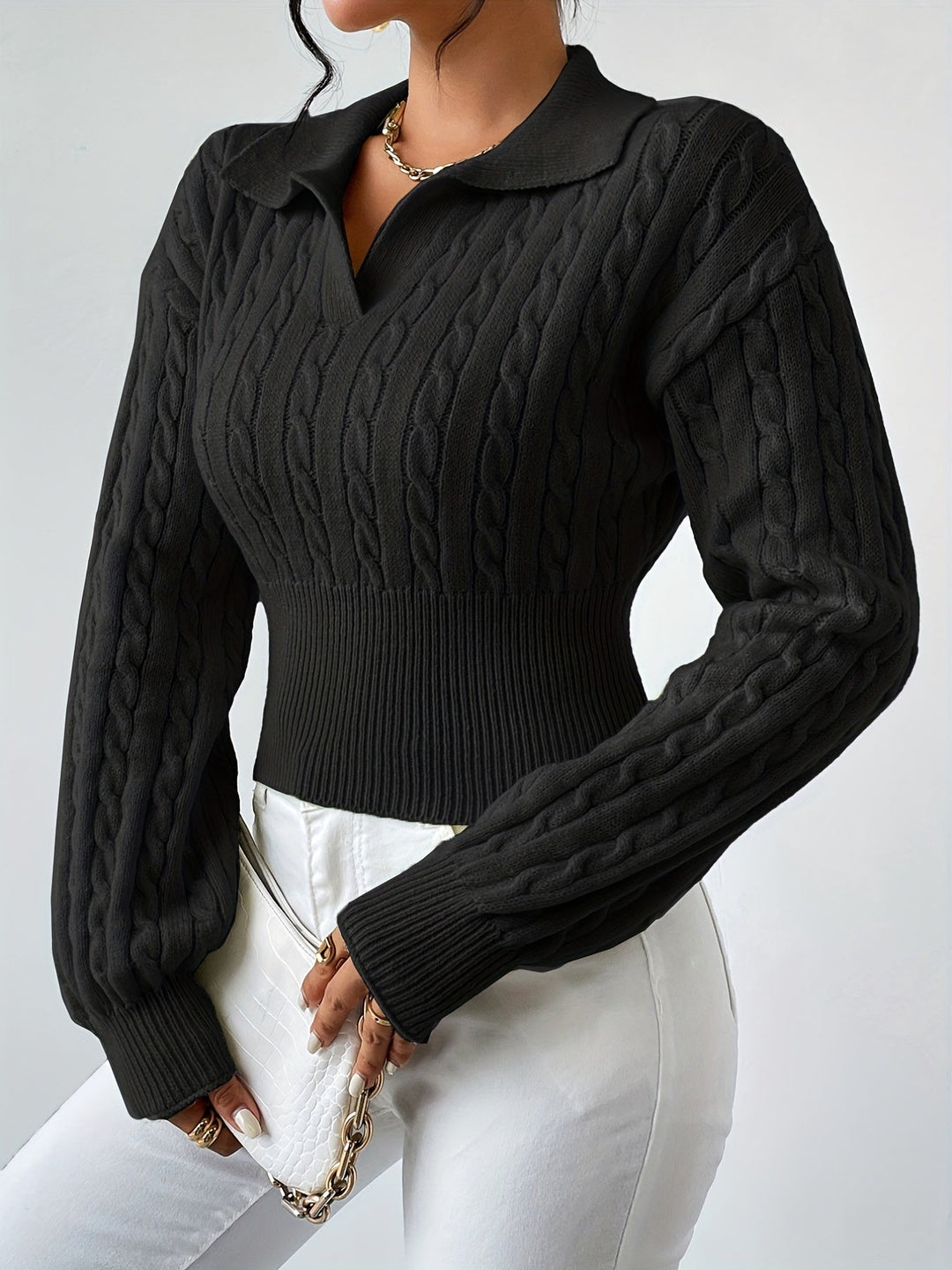 Van Elsen | Elira Knit Polo Top