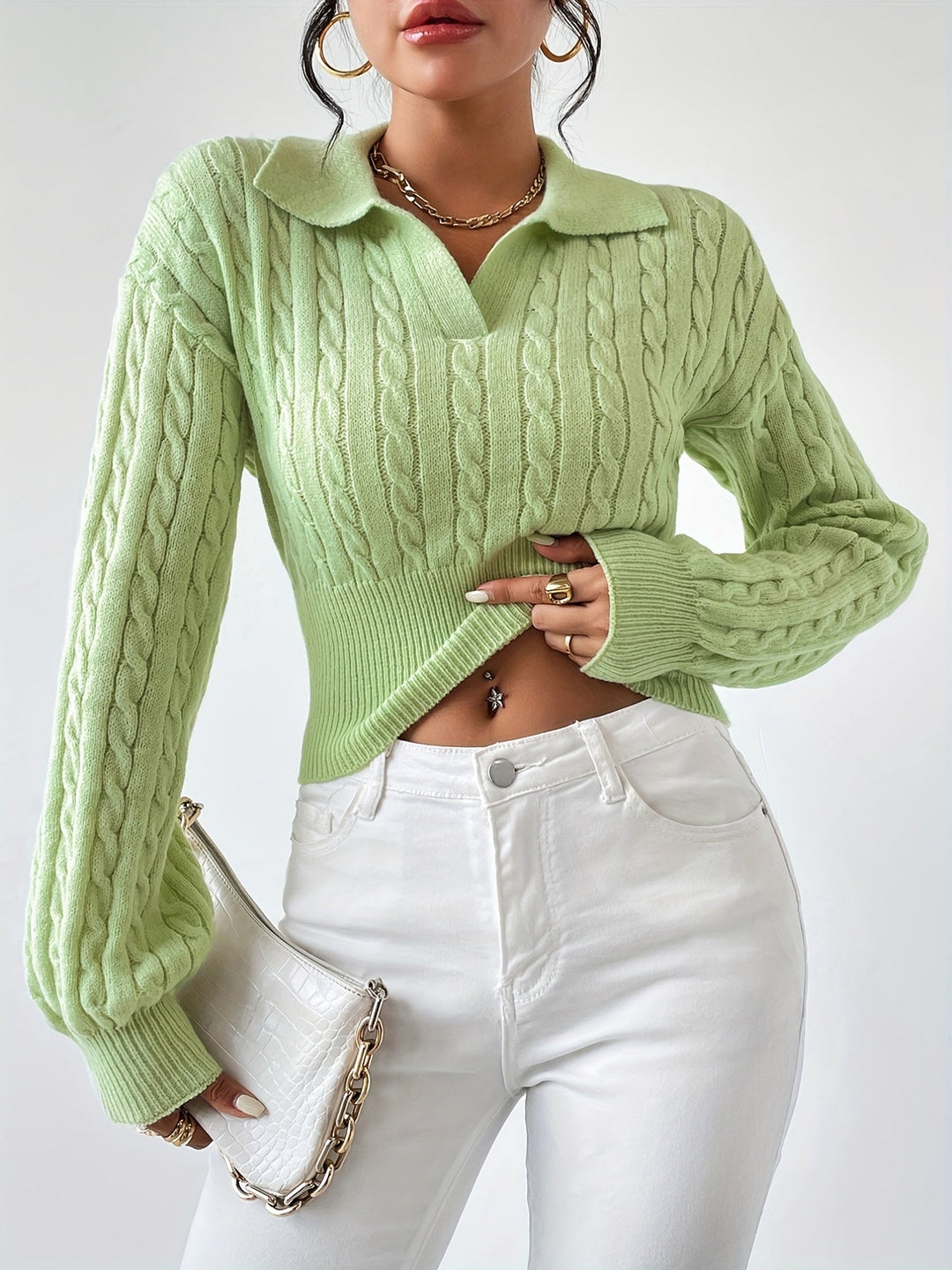 Van Elsen | Elira Knit Polo Top