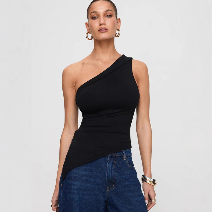 Van Elsen | Lina One-shoulder Top