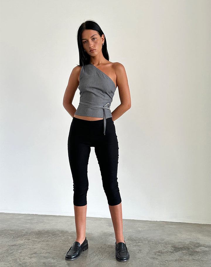 Van Elsen | One-Shoulder Top met Tailleband