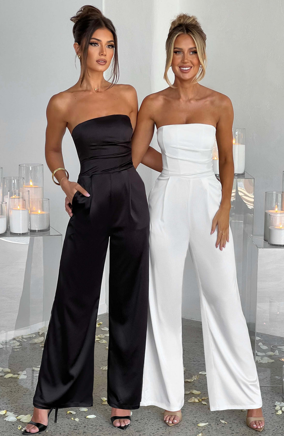 Van Elsen | Elise Satijnen Jumpsuit